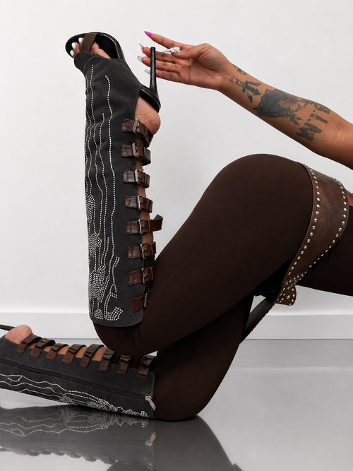 Crystalized Voltage Boot - Made To Order