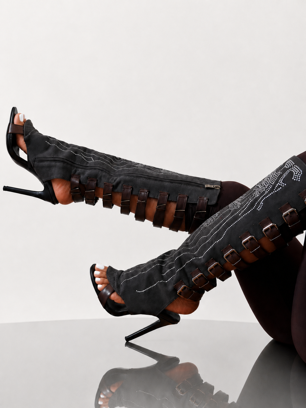 Crystalized Voltage Boot - Made To Order