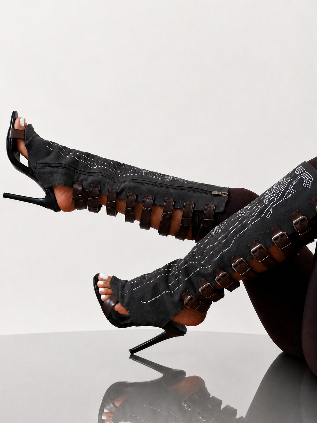 Crystalized Voltage Boot - Made To Order